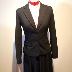 Banana Republic Classic Black Blazer/Suit Jacket